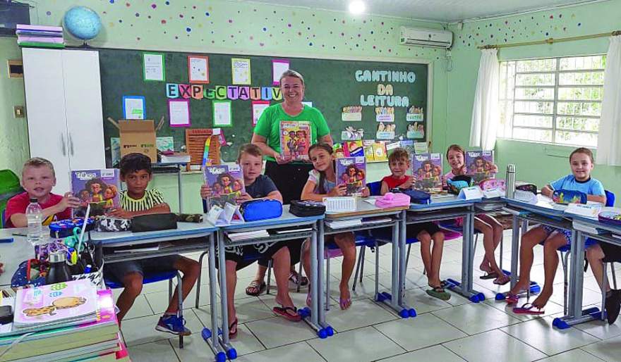 Escolas receberam novos materiais didáticos específicos no início do ano letivo