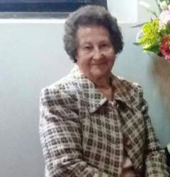 Vítima de enfarte, morreu, aos 87 anos, Amilda Prass de Oliveira