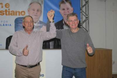 Progressistas e MDB indicam Rim e Cristiano para concorrer a reeleição