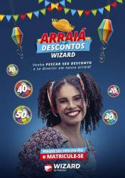 Arraiá de descontos Wizard