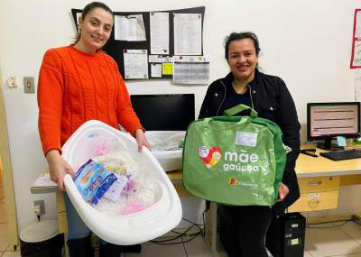 Gestantes de baixa renda têm acesso a kits maternidade 