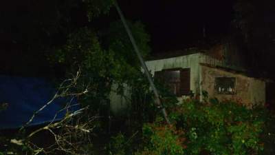 Temporal causa danos em Candelária 