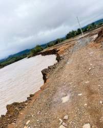  Deslizamento na Estrada da Linha do Rio em Candelária Alerta Moradores