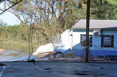 Escola destruída pela enchente é contemplada para reconstrução 